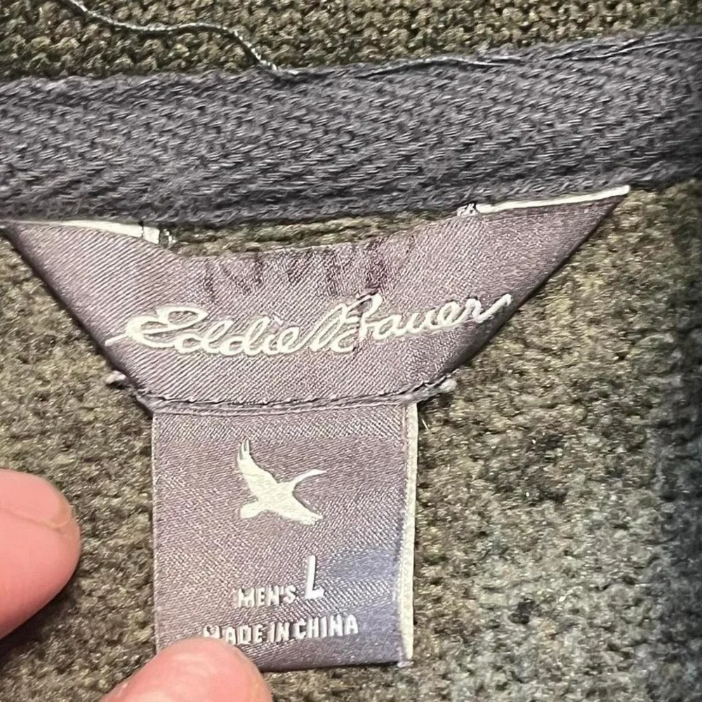 Eddie‎ Bauer 3/4 zip sweater